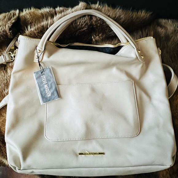 Beautiful beige Steve Madden bag! New with tags! - Picture 5 of 6